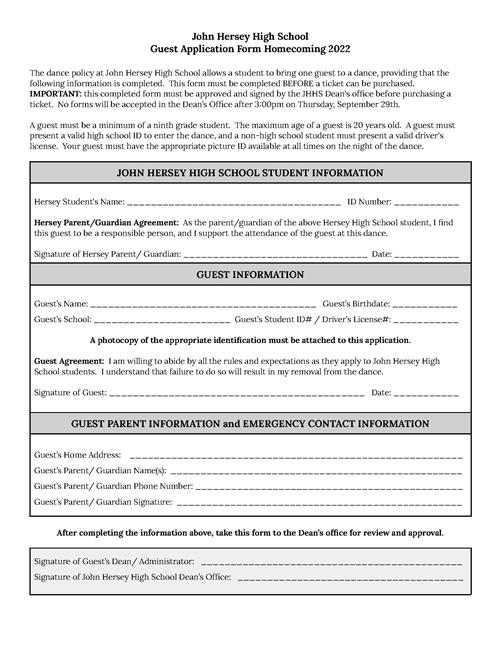 Guest Application 2022